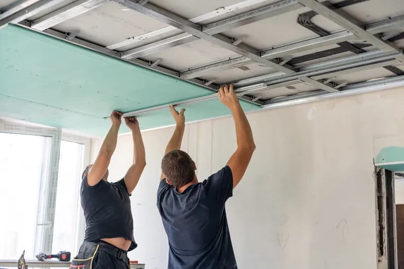 Окачен таван с гипсокартон – какви материали ще ми трябват и как се прави?